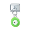 Ojo turco verde colgante