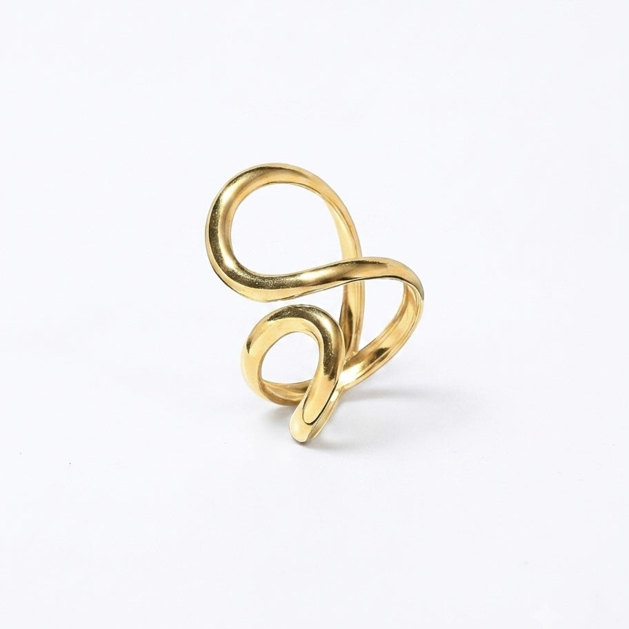 Anillo Amapola dorado