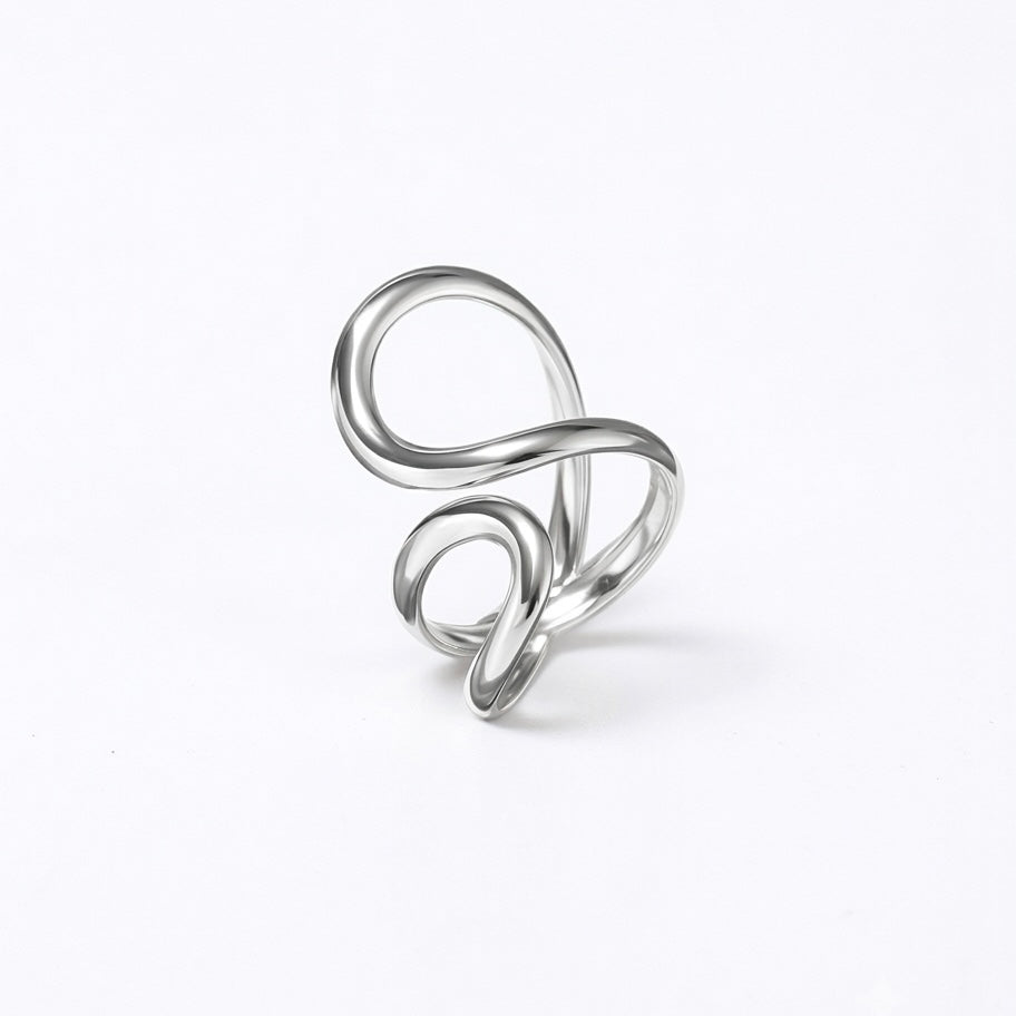 Anillo Amapola plateado