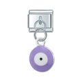 Ojo turco morado colgante