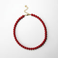 Collar Fossil rojo