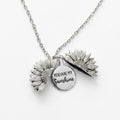 Collar de girasol