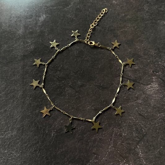 Choker estrellas