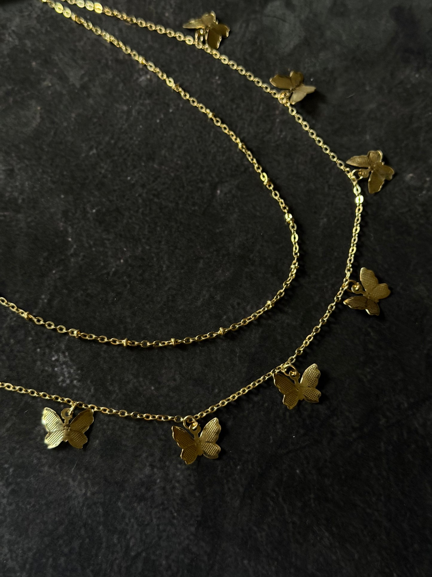 Choker de mariposas