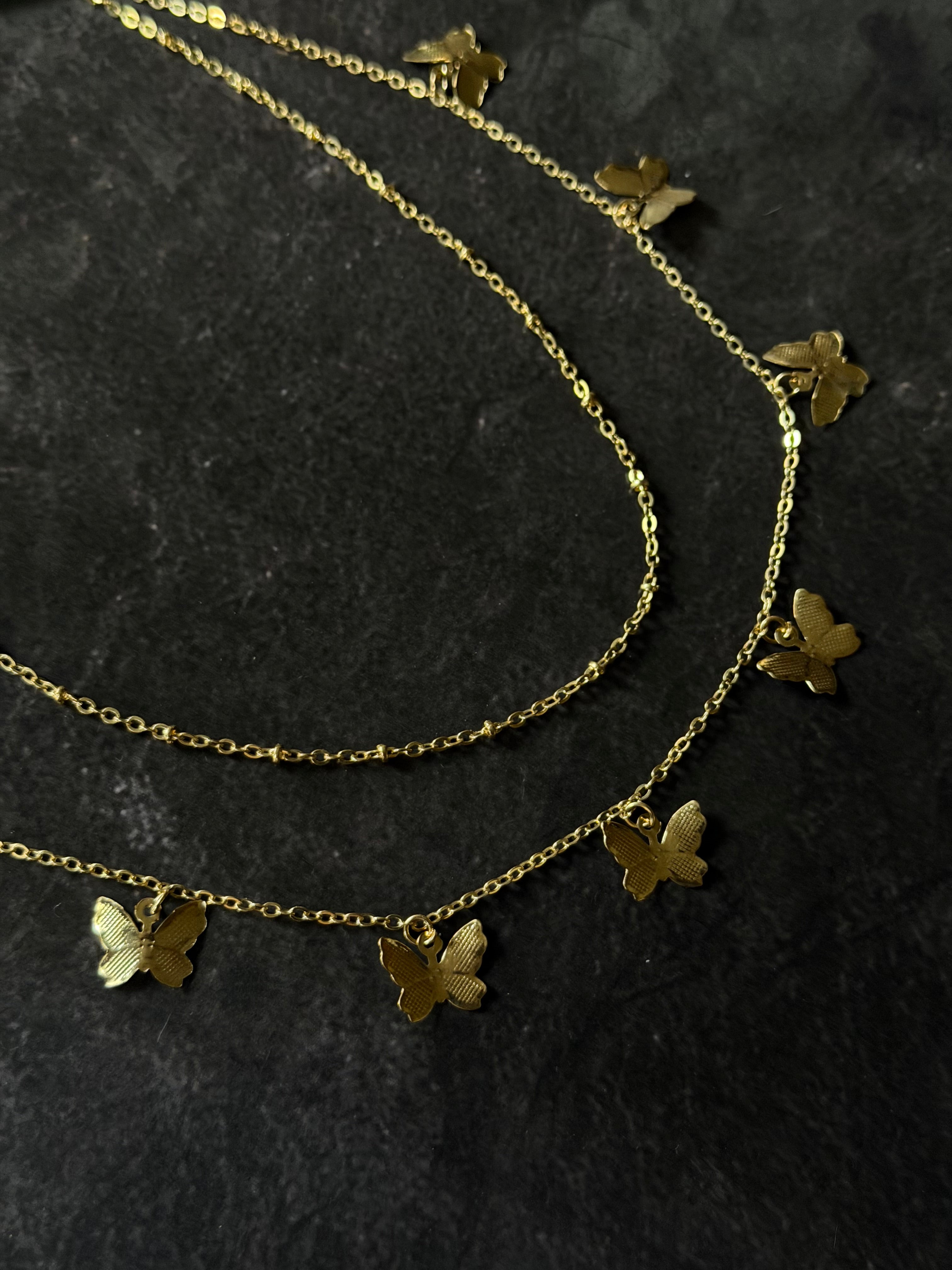 Choker de mariposas