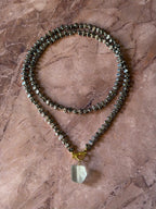 Collar Petra plateado