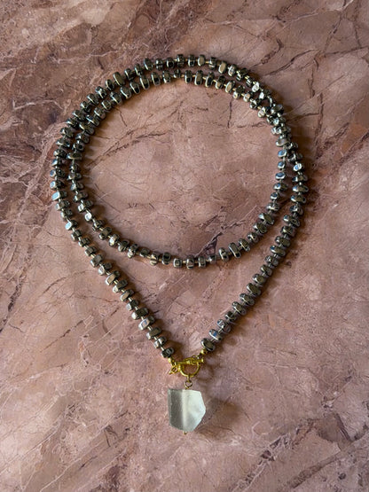 Collar Petra plateado