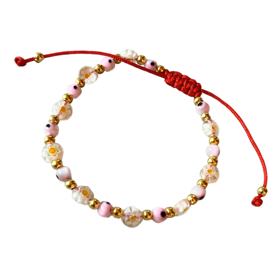 Pulsera de ojito con múranos