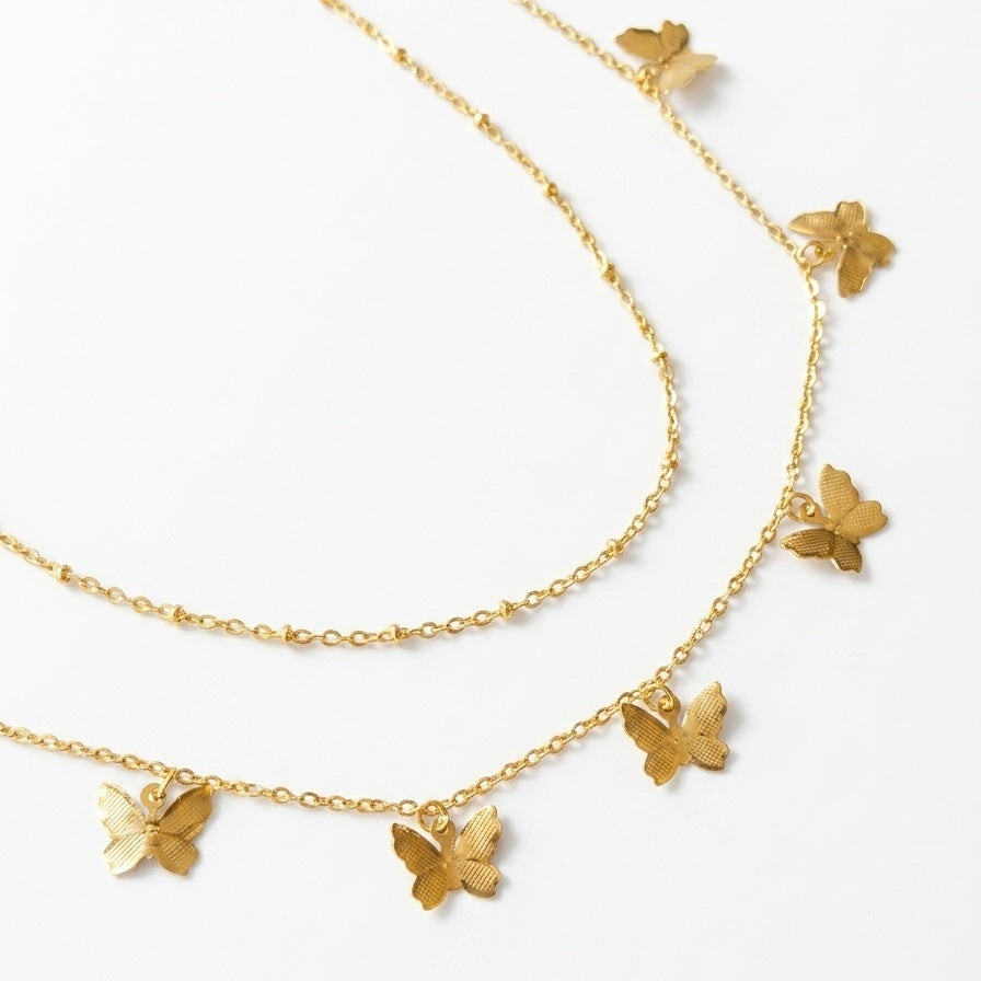 Choker de mariposas