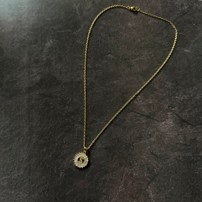 Letra S de zirconias